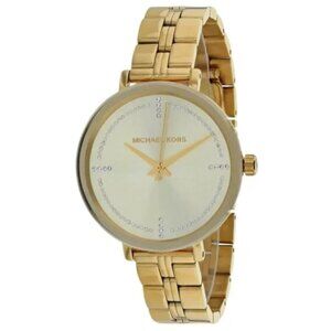 Michael Kors MK3792 Women's Bridgette Gold Dial Watch